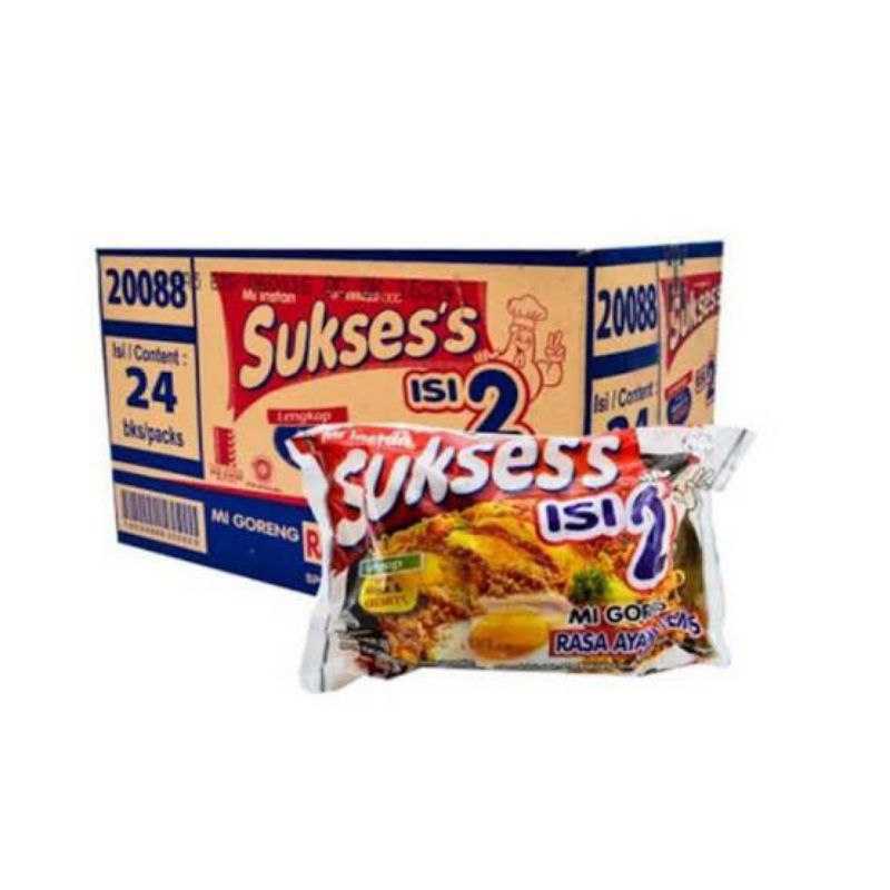 

[1 DUS ISI 24 BKS] MIE SUKSES ISI 2 RASA AYAM KECAP
