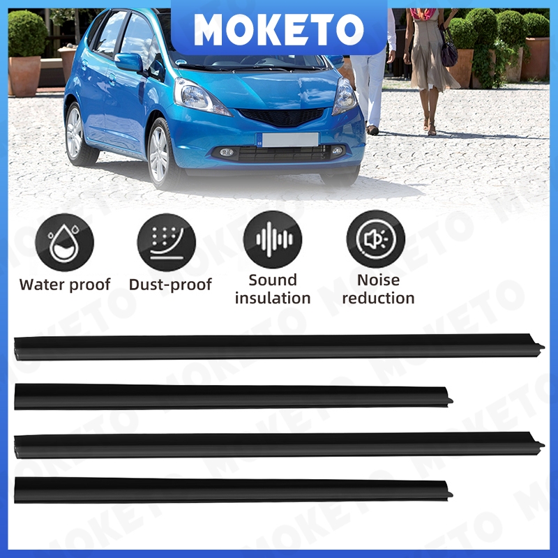 KARET PELIPIT KACA LUAR HONDA JAZZ 2008 - 2013ORIGINAL strip seal anti air pintu mobil