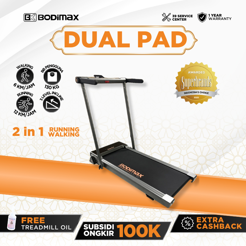 Bodimax Dual Pad / Running pad [new upgrade]