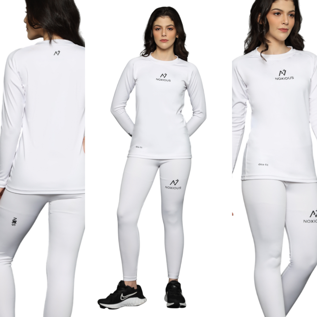 Noxious Setelan Baselayer Manset Legging Wanita