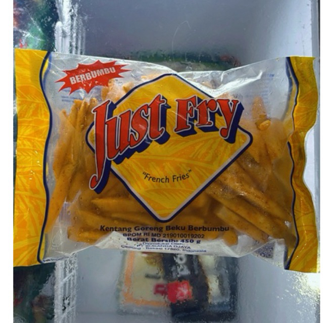 

Just Fry French Fries Seasoned (Berbumbu) 450 Gr