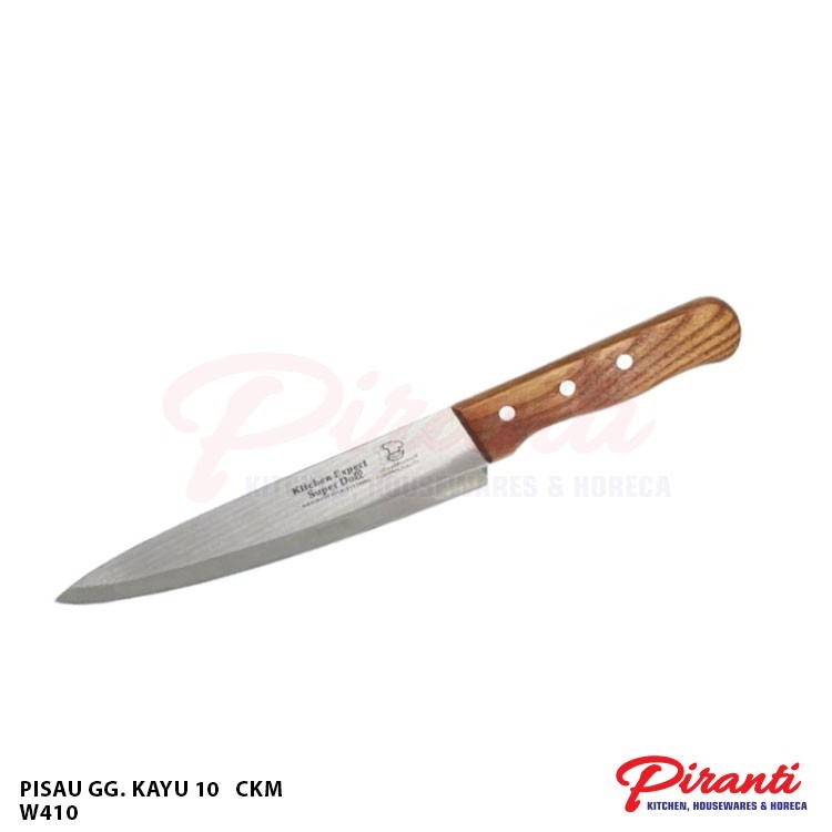 COOKMASTER Pisau stainless gg kayu anti karat / Pisau serbaguna