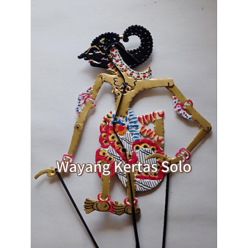 Wayang kertas mainan murah nakula/sadewa tinggi -+47cm