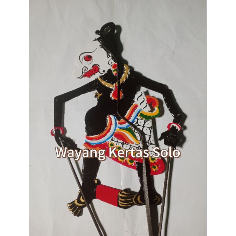 Wayang kulit kertas wayang mainan Gareng