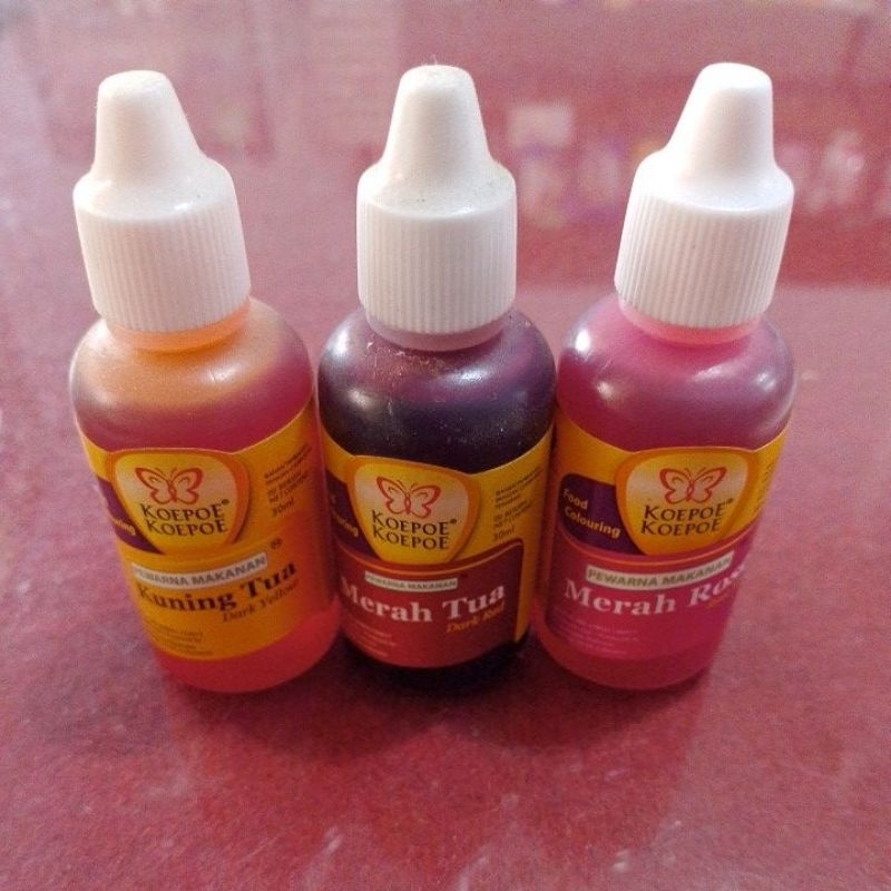 

Pewarna makanan koepoe koepoe 30ml