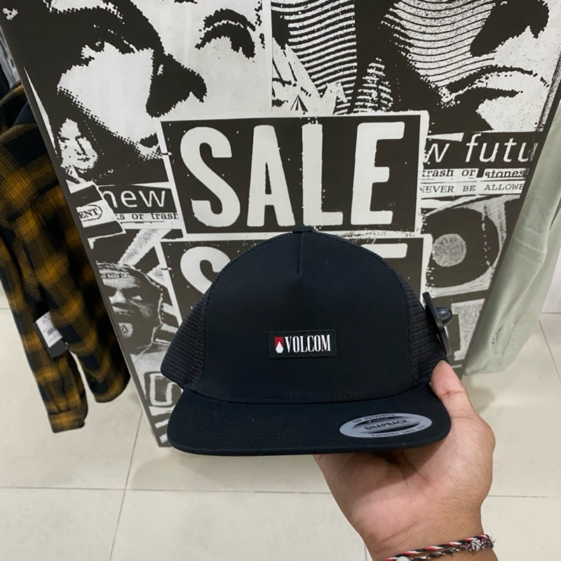 Topi Volkom Lighter Cheese Black Original