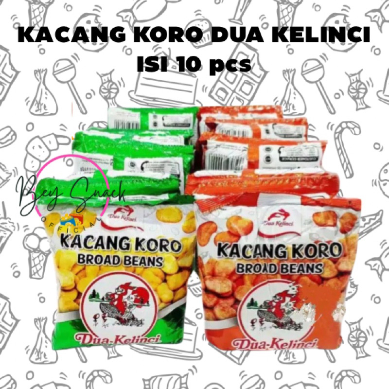 

KACANG KORO DUA KELINCI PEDAS/ ORIGINAL - ISI 10 pcs