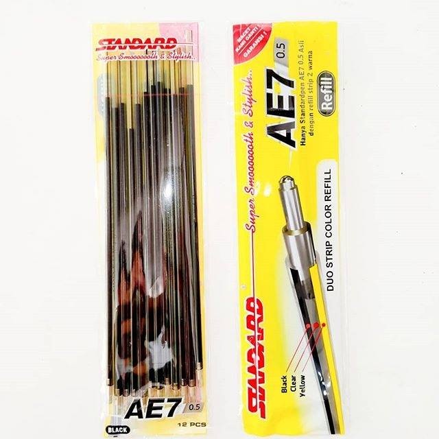 

Standard Refill isi pulpen AE7 0.5 - hitam 1 pcs