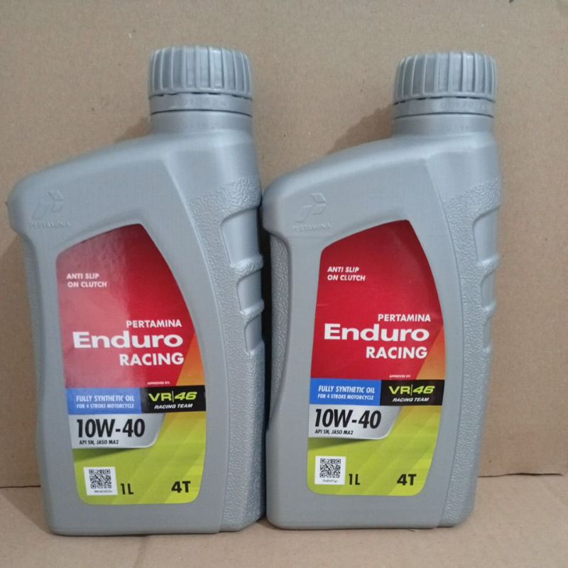 Oli Enduro Racing 1liter oli pertamina 1liter pelumas oli motor enduro racing 1liter