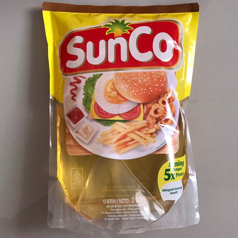 

refill minyak goreng sunco 2 liter