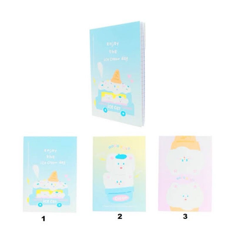 

Miniso Stationery Stitch Book B5 2pcs / buku tulis isi 2