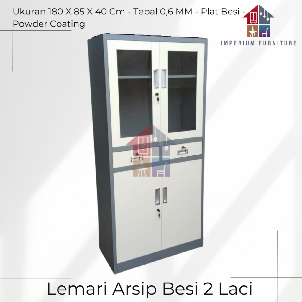 Lemari Besi / Lemari Arsip Besi / Lemari Arsip / Lemari Kantor / Lemari File / Lemari Serbaguna / Le