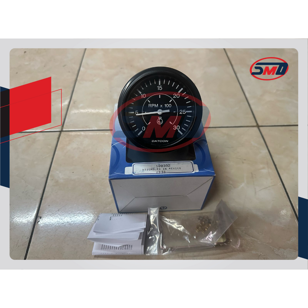 108392 TACHOMETER RPM DATCON 12V/24V