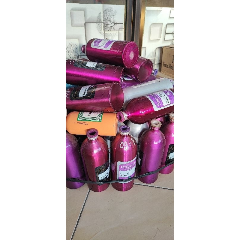 Botol kaleng parfum bekas tuang parfum refill untuk display ukuran 1 kilo/ liter
