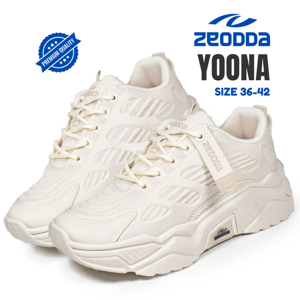Zeodda Yoona Sepatu Sneakers Wanita Series Full Colour 1031