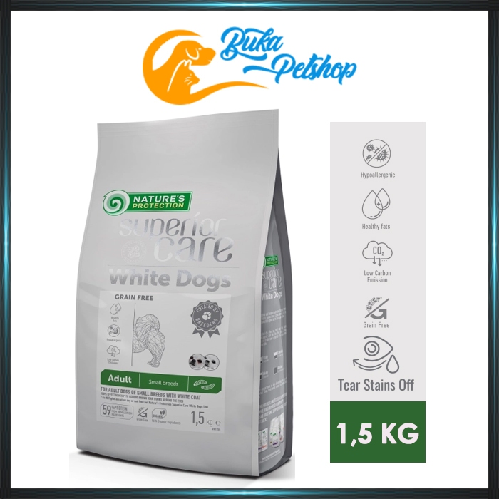 NATURE PROTECTION White Dog Insect 1,5kg Nature's Protection