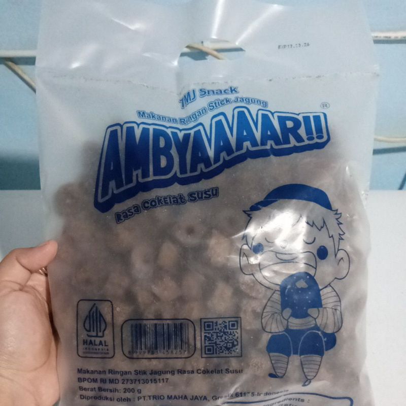 

Snack ambyar rasa coklat 200gram