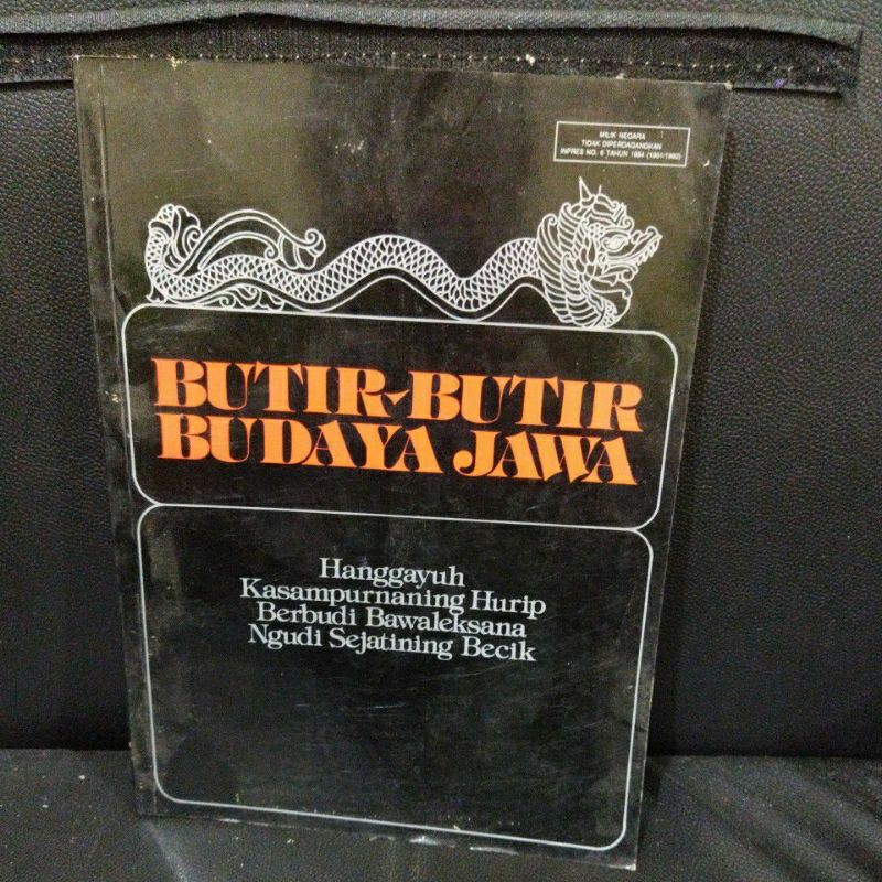BUKU BUTIR - BUTIR BUDAYA JAWA