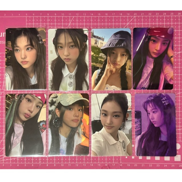 New jeans OFFICIAL photocard multi era