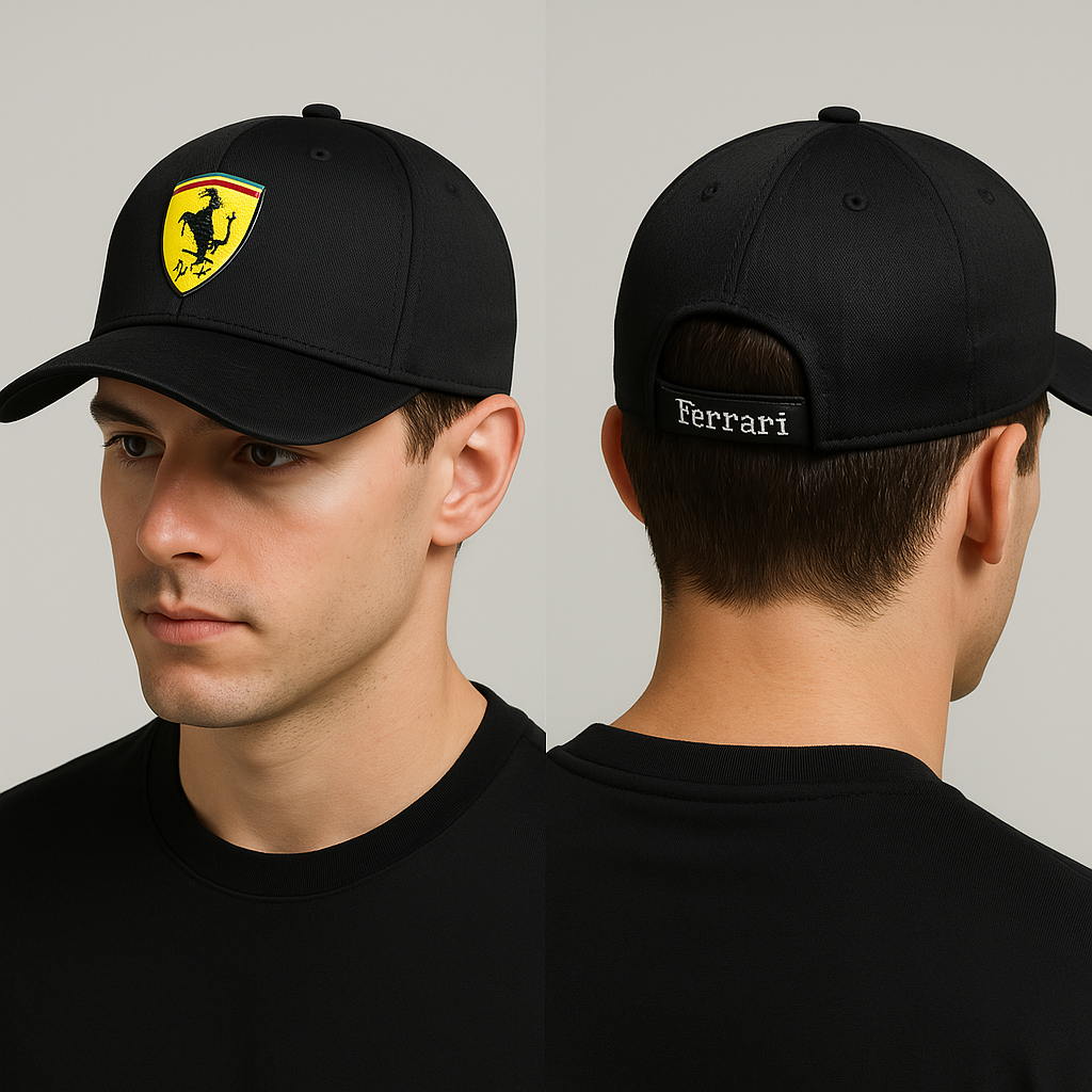 TOPI FERARRI BAHAN BERKUALITAS PREMIUM