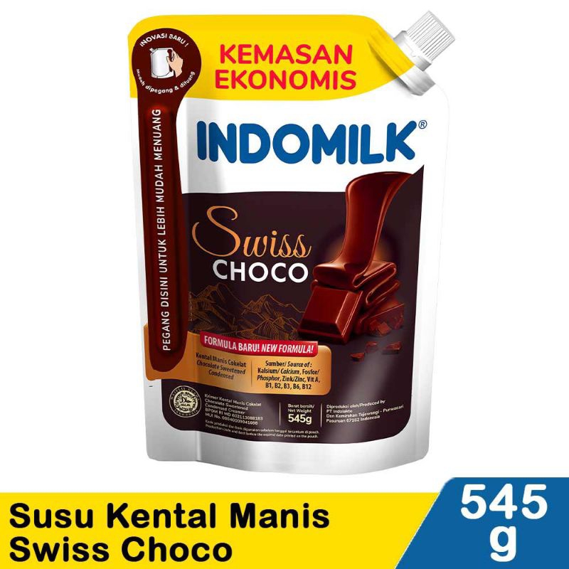 

Indomilk Susu Kental Manis Coklat Pouch 545 gr