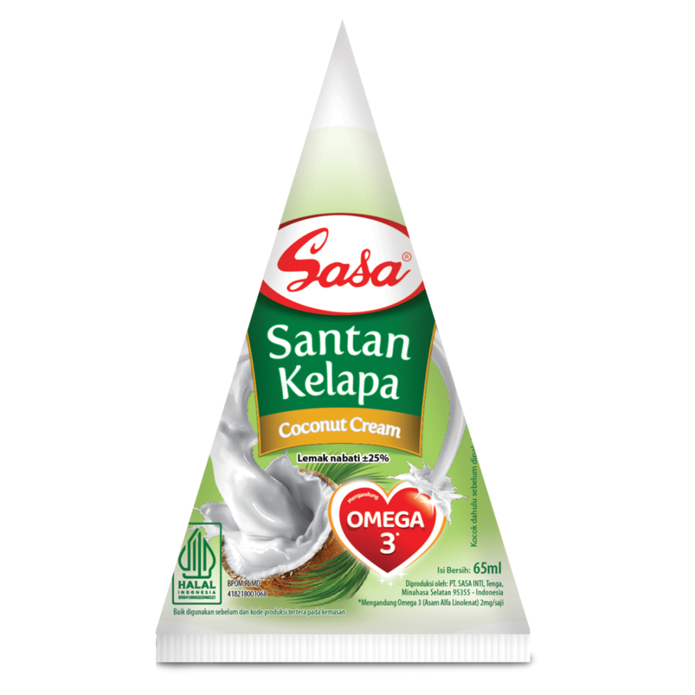 

Sasa Santan Kelapa Coconut Cream 65 ml
