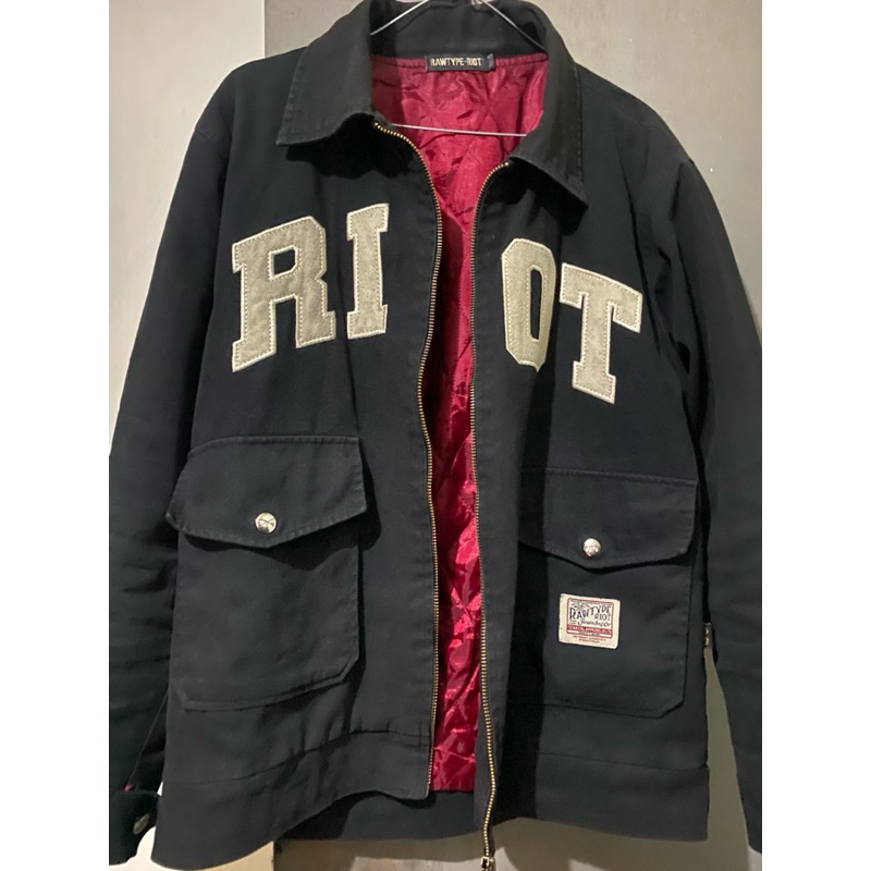 Rawtype Riot Black Strike Work Jacket Limited
