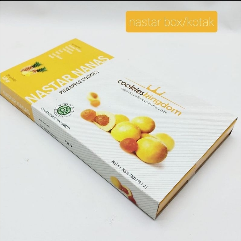 

Nastar Nanas Box Cookies Premium Kue Kering Kue Kecil by Cookies Kingdom