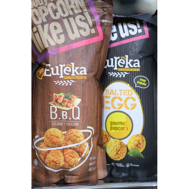 

Eureka Popcorn Curry 140g - snack cemilan import
