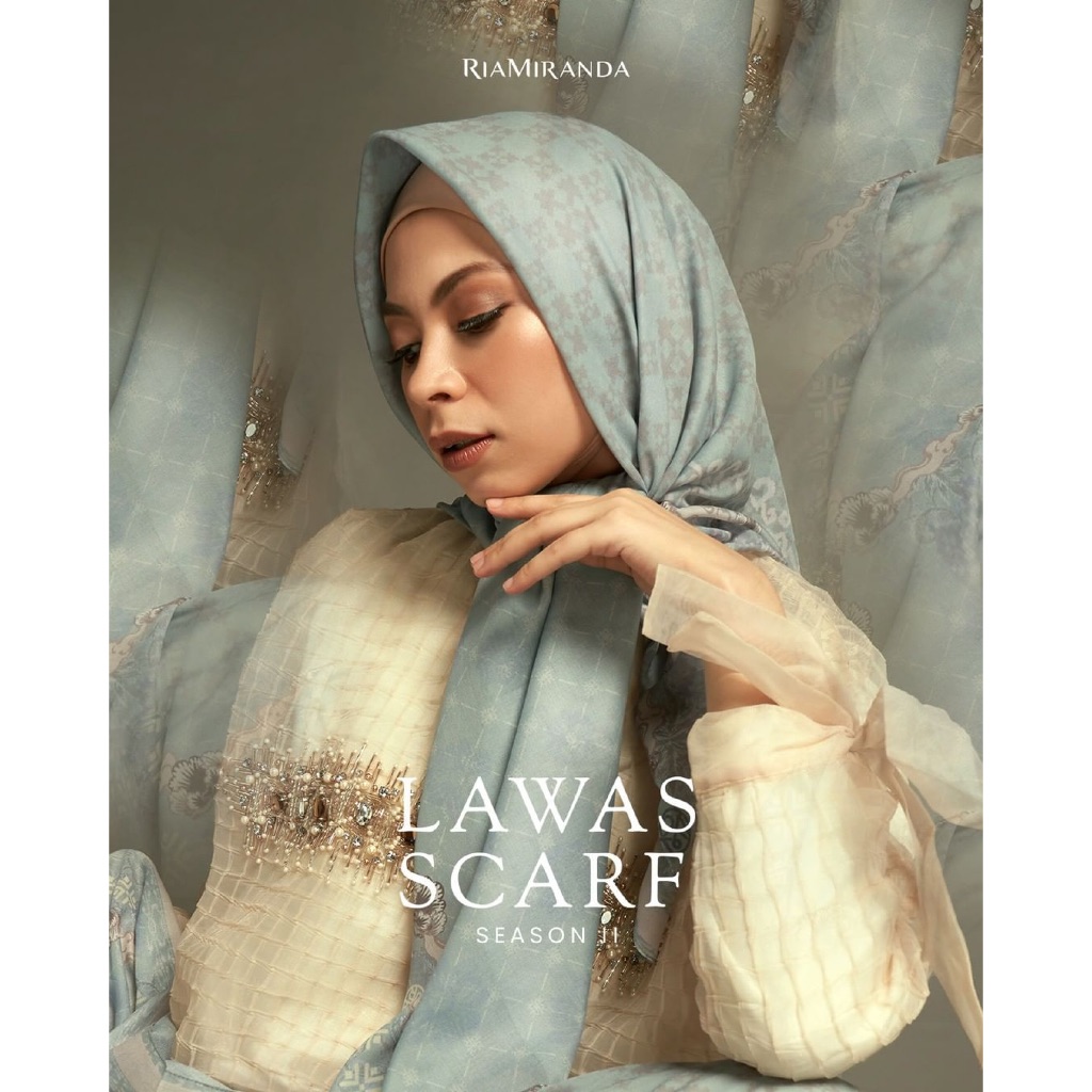 RIA MIRANDA ORIGINAL Lawas Gyalwa Scarf - Mint