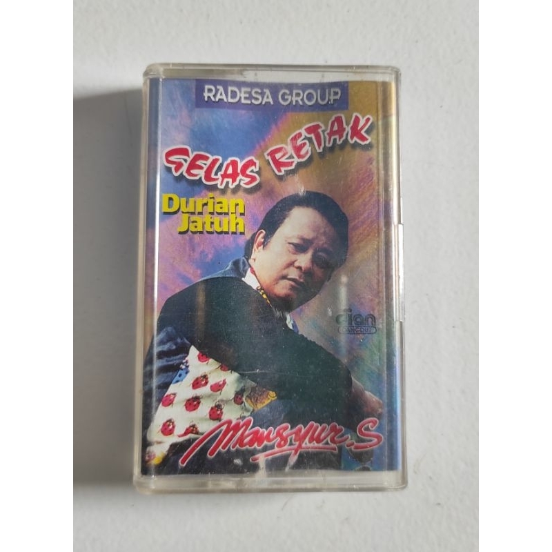 kaset pita MANSYUR S radesa group "gelas retak"