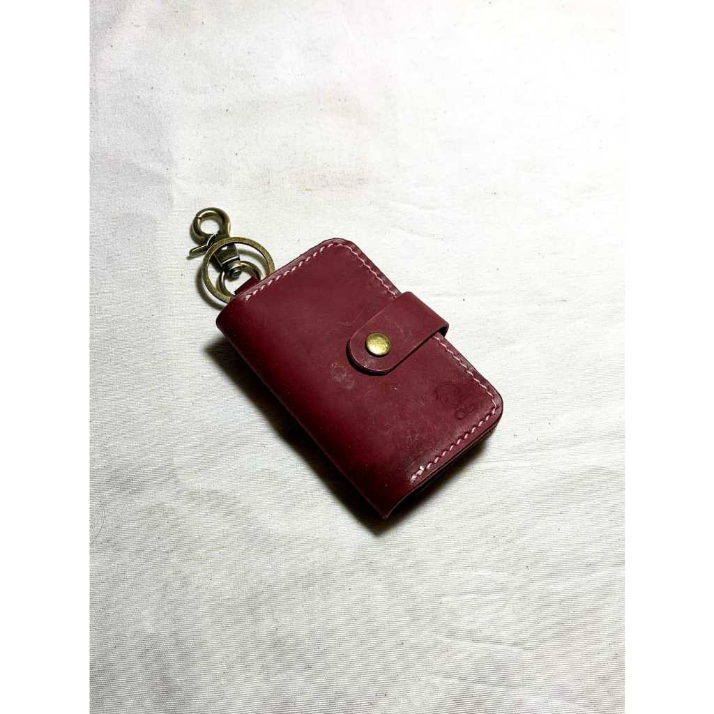 dompet stnk kulit asli handmade key wallet