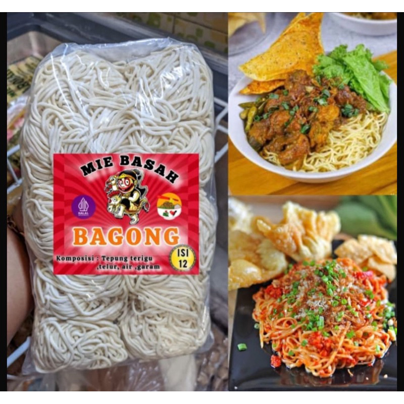 

Mi basah / Pangsit / Mi kenyal berat 1 kg