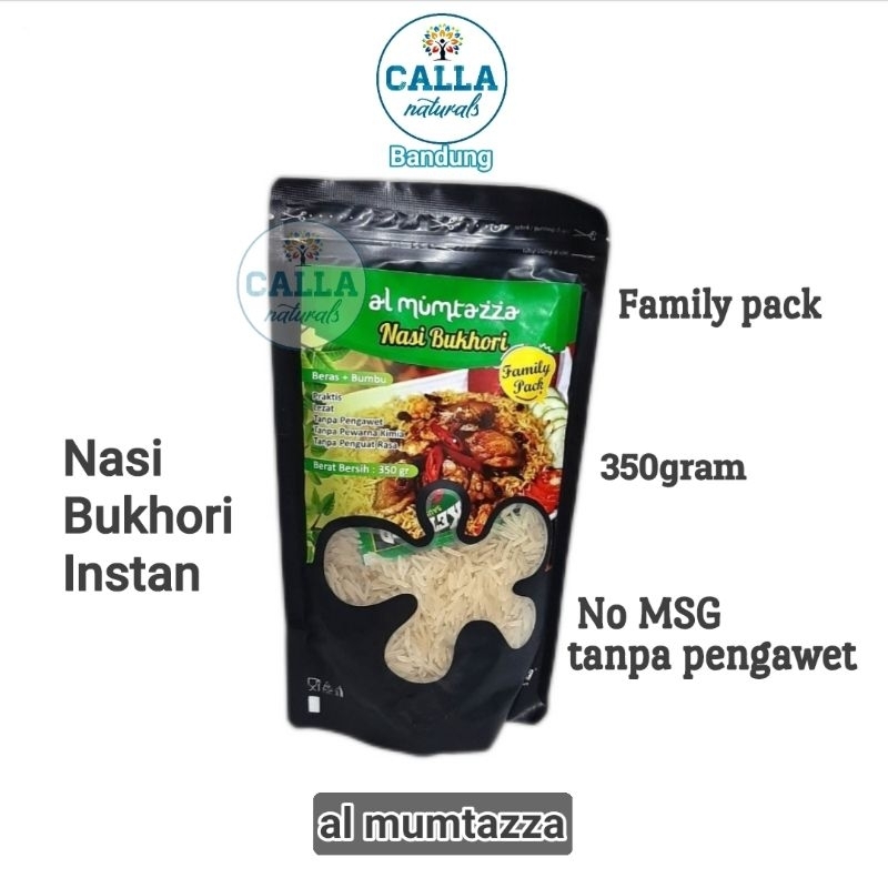 

NASI BUKHORI INSTAN NO MSG HALAL AL MUMTAZZA | BERAS BASMATI ARAB - FAMILY PACK