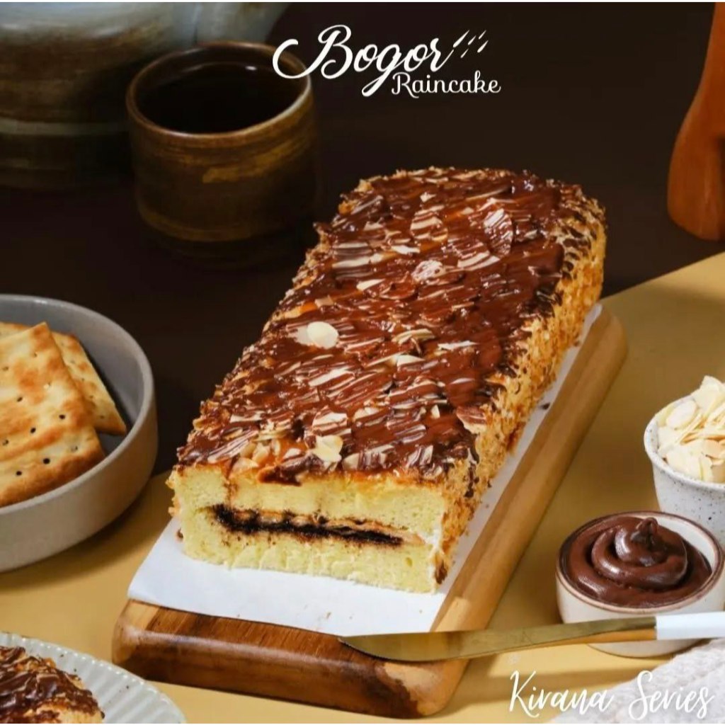 

Bogor Raincake - Kirana Almond Caramelo
