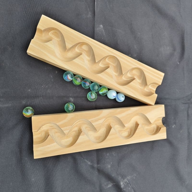 kelereng jalur track mini 16cm