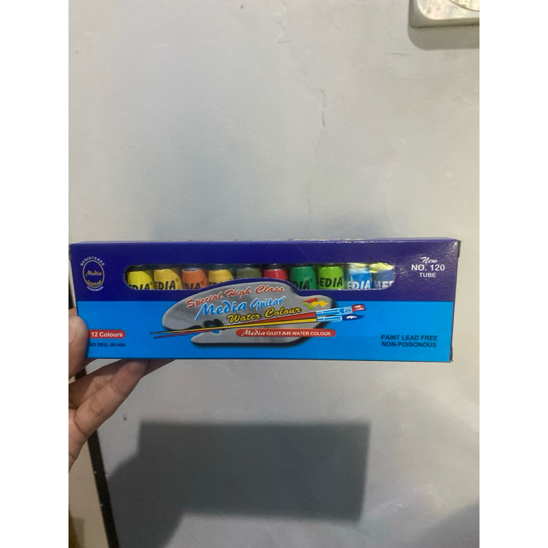 

cat air lukis 120 12 warna