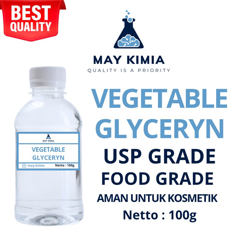 

GLYCERIN USP FOOD GRADE ex DOW 100g / VG / VEGETABLE GLYCERIN EX DOW / GLYCERYN EX DOW 100g / GLYECERYN USP FOOD GRADE EX DOW 100g