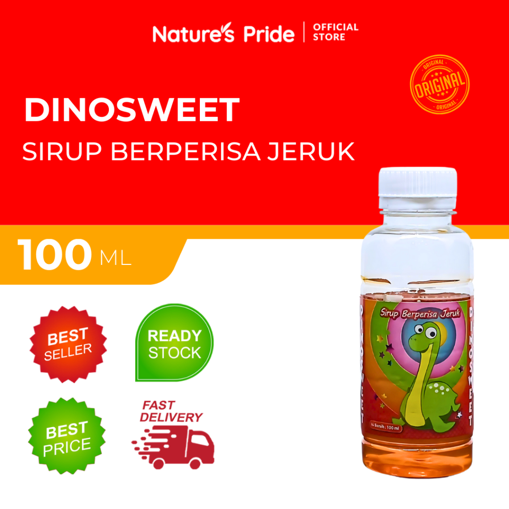 

DINOSWEET SYRUP RASA JERUK 100 ML