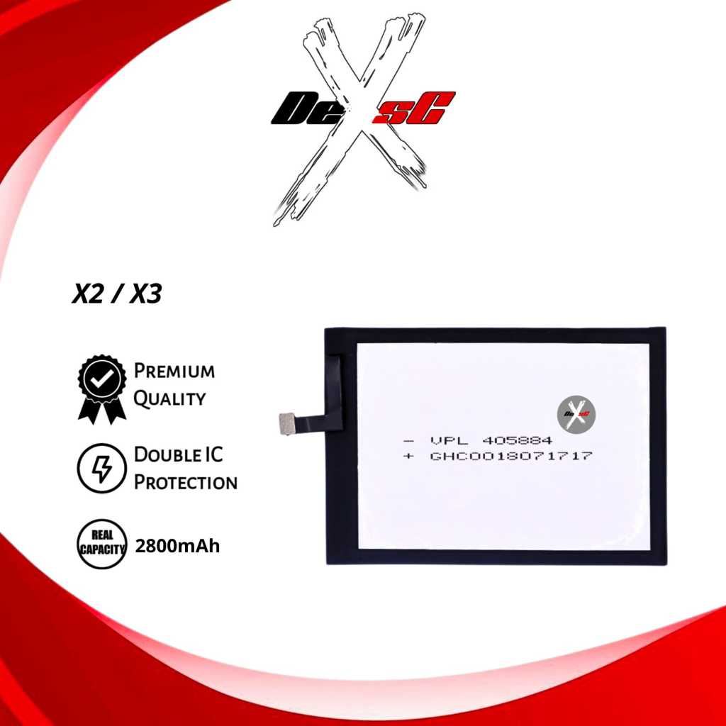 Baterai X2/X3 SPC Batre Batrai Battery Handphone SPC X2/X3