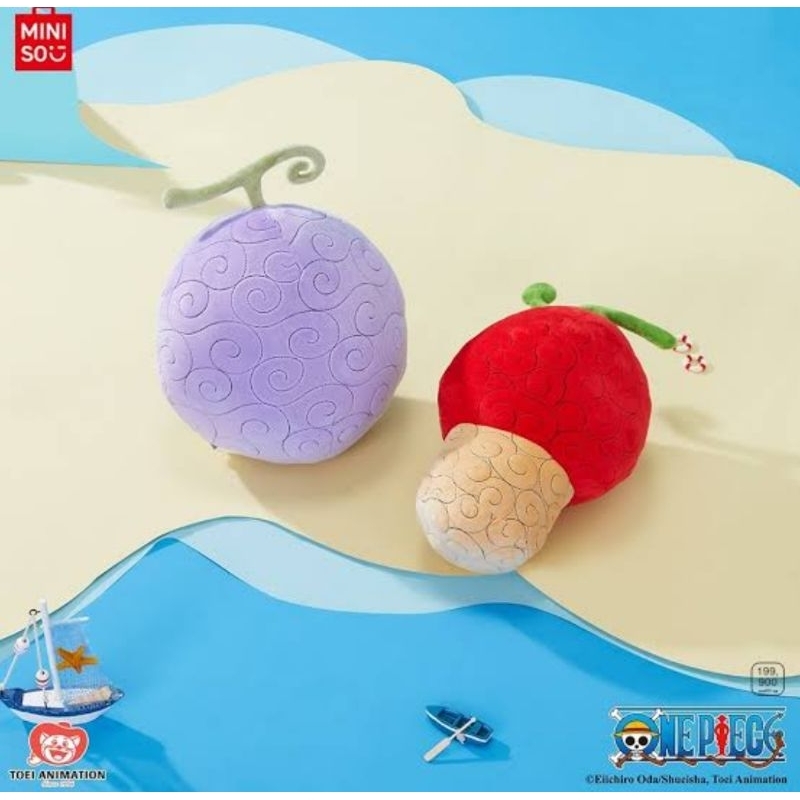 Devil Fruit Plush One Piece x Miniso