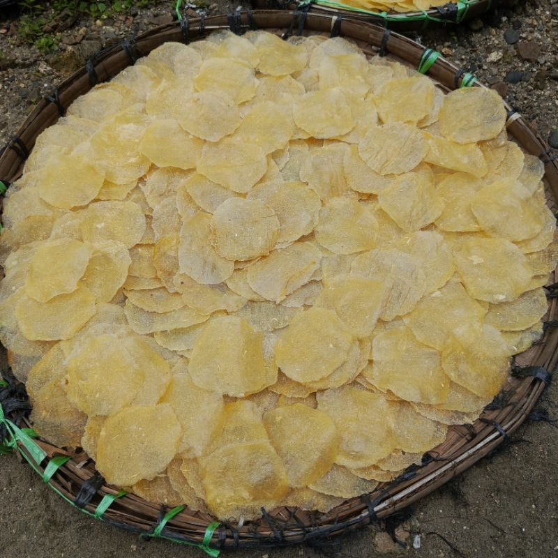 

100 Pcs Krupuk opak singkong siap goreng