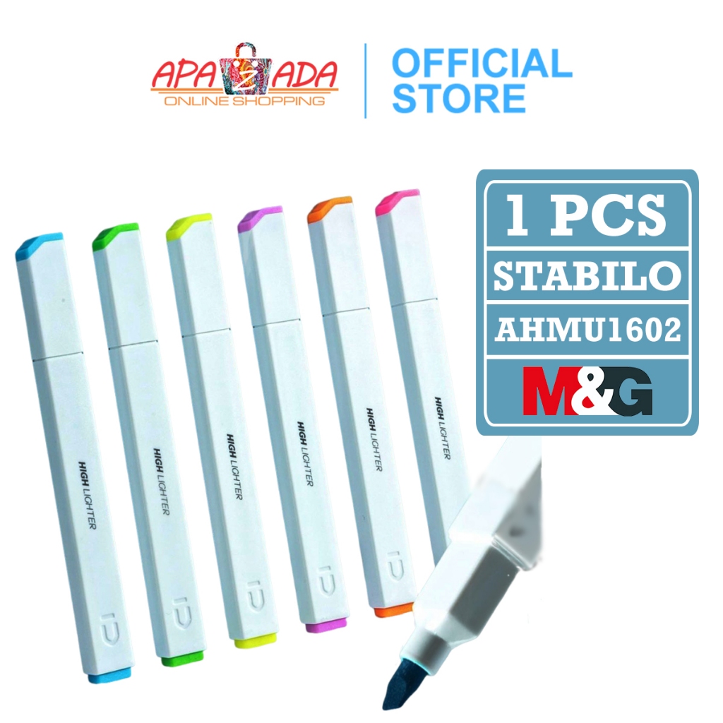 

Apazada - Stabilo Warna [1 Pcs] / Highlighter Penanda Berwarna AHMU1602
