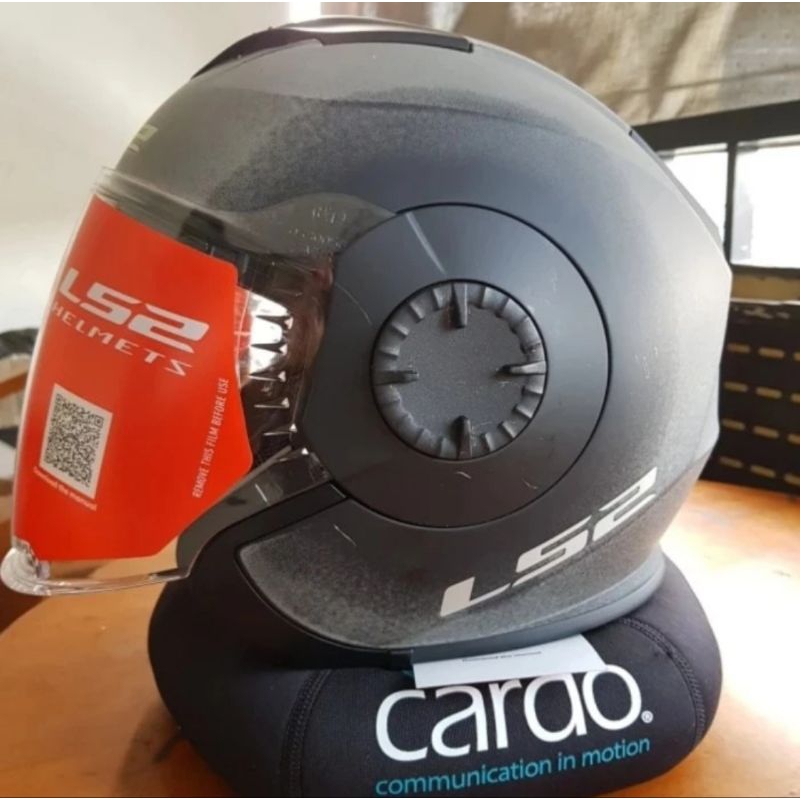 Helm LS2 OF570 Verso Half Face Matt Black