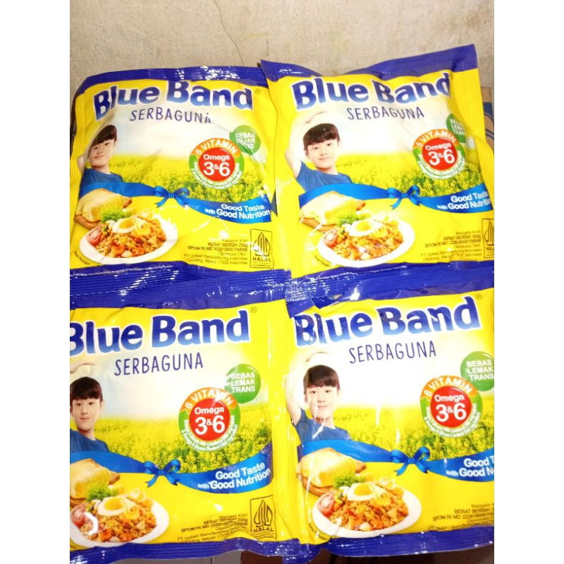 

Margarine Blue Band Serbaguna Kemasan 200gr Mentega Margarin