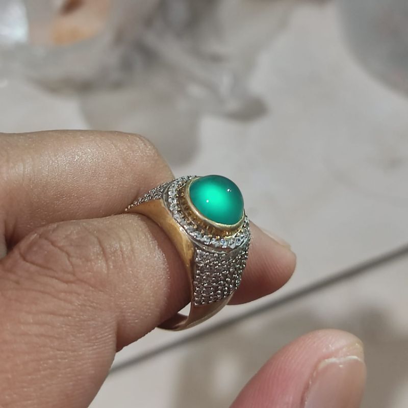 batu bacan gulau kristal super giwang