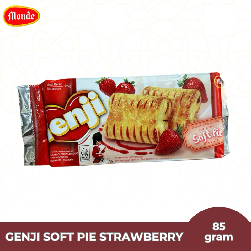 

Monde Genji Strawberry Soft Pie 85 gram