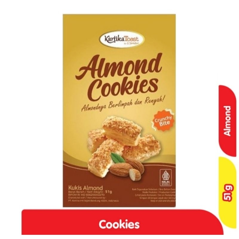 

Kartika almond cookies