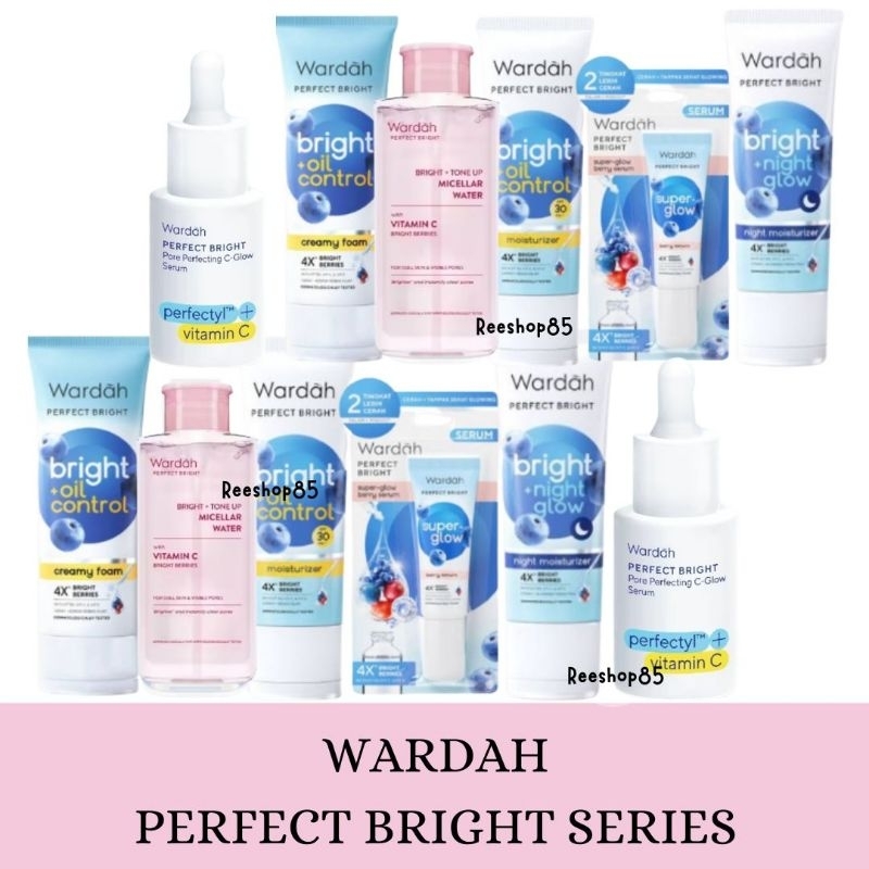 WARDAH Perfect Bright Series Satuan Skincare Wardah Perfect Bright