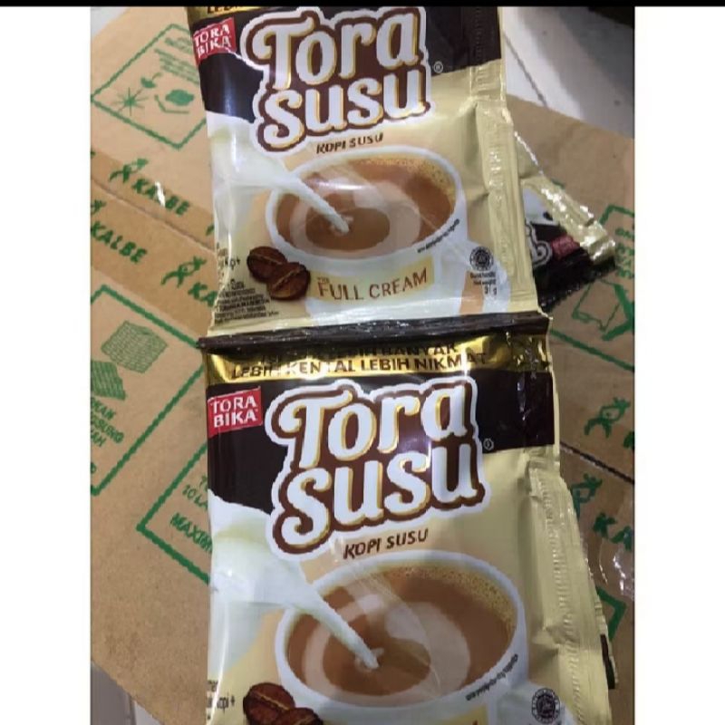 

tora susu 1 renteng isi 10